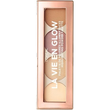 L'Oréal Paris La Vie en Glow Palette Highlighter 01 Warm Glowing - Maison des fragrances