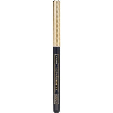 L'Oréal Paris Le Liner Signature 08 Taupe Grey Tweed Precise and Long - Lasting Eyeliner Pen Shape with Removable Lead Smudge - proof and Waterproof 1 Piece Taupe Grey Tweed - Maison des fragrances