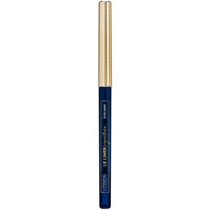 L'oreal Paris Le Liner Signature Retractable Eyeliner 02 Blue Denim - Maison des fragrances