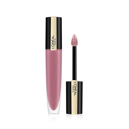 L'Oréal Paris Liquid Matte Lipstick Signature Red I Rule Un - Nude Tint 105 7ml - Maison des fragrances