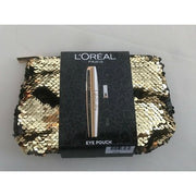 L'Oréal Paris Luxurious Gold Cosmetic Bag with Volume Million Lashes Mascara - Maison des fragrances