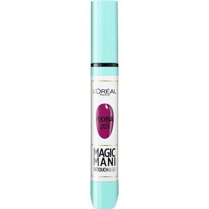 L'Oreal Paris Magic Make Up Designer Mani Nail in Felt Touch - up Fuchsia 203 - Maison des fragrances