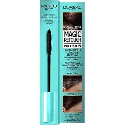 L'Oréal Paris Magic Retouch Precision Mascara Dark Brown 8ml - Maison des fragrances