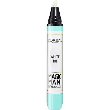 L'Oreal Paris Make Up Designer Magic Mani Nail Polish Pen White 101 4.9ml - Maison des fragrances
