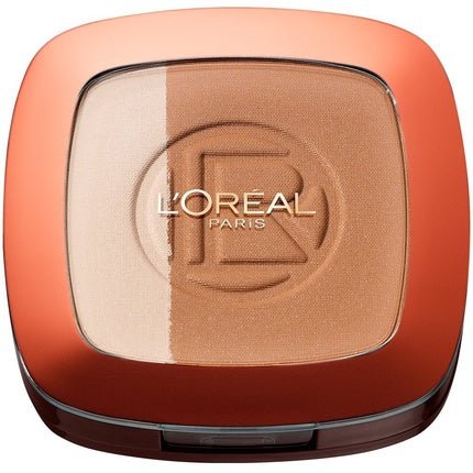L'Oréal Paris Make Up Glam Bronze Duo Sun Powder 101 Blonde Harmony 11g - Maison des fragrances