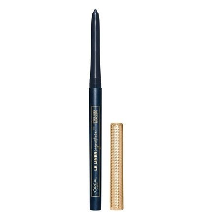 L'Oreal Paris Makeup Le Liner Signature Mechanical Eyeliner Easy - Glide Smudge Resistant Bold Color Long Lasting Waterproof Eyeliner Blue Jersey 0.011 oz 1 count - Maison des fragrances