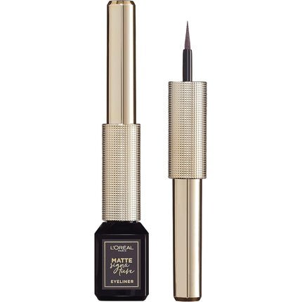 L'Oreal Paris Matte Signature Liquid Eyeliner 06 Grey 1 Count - Maison des fragrances