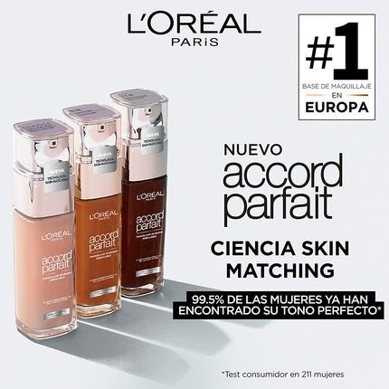 L'Oreal Paris Perfect Match Liquid Foundation SPF 16 30ml - Maison des fragrances