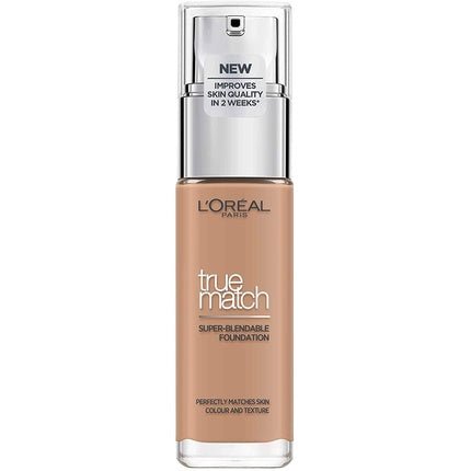 L'Oréal Paris Perfect Match Make - Up Liquid Foundation with Hyaluronic and Aloe Vera 30ml 5.D/5.W Golden Sand - Maison des fragrances