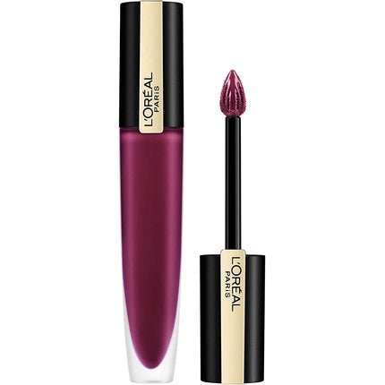 L'Oreal Paris Rouge Signature Metallic Ink Lip Gloss 204 Voodoo - Maison des fragrances