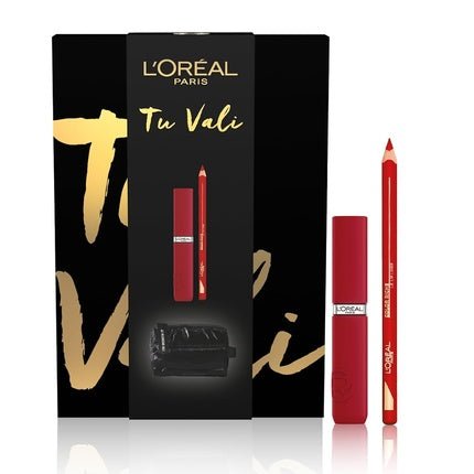 L'Oréal Paris Self Confidence Box Mini Beauty Black Lip Kit - Maison des fragrances