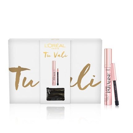 L'Oréal Paris Self Confidence Box with Black Clutch and Lash Paradise Kit - Maison des fragrances