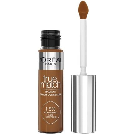 L'Oréal Paris Serum Concealer Medium Coverage Radiant Finish with 1.5% Hyaluronic Acid and Caffeine True Match 10ml 11N - Maison des fragrances