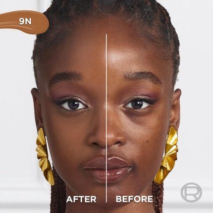 L'Oréal Paris Serum Concealer Medium Coverage Radiant Finish with 1.5% Hyaluronic Acid and Caffeine True Match 10ml 9N - Maison des fragrances
