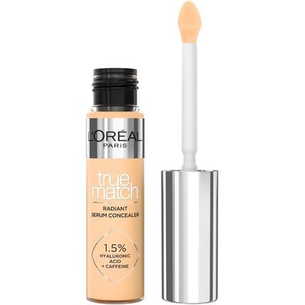 L'Oréal Paris Serum Concealer Medium Coverage Radiant Finish with 1.5% Hyaluronic Acid and Caffeine True Match 5.5D 10ml - Maison des fragrances
