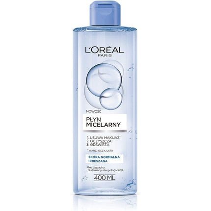 L'oreal Paris Skin Expert Micellar Water for Normal and Combination Skin 400ml - Maison des fragrances