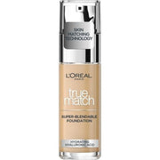 L'Oréal Paris True Match Liquid Foundation with Hyaluronic Acid and SPF 30ml 3.5D Golden Peach - Maison des fragrances