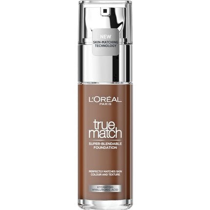 L'Oréal Paris True Match Liquid Foundation with Hyaluronic Acid and SPF 30ml 9R Deep Cool - Maison des fragrances