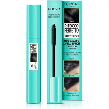 L'Oreal Touch Up Perfect Mascara For Touch Up White Hair Black 8ml - Maison des fragrances