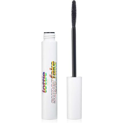 Lottie London Superfake Mascara in Black Ultra Lengthening Vegan Mascara 12 - Hour Long - wear 12ml - Maison des fragrances