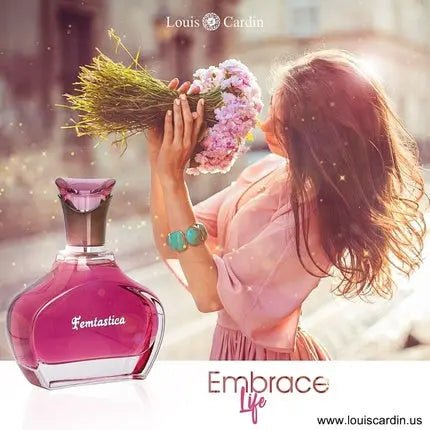 Louis Cardin Femtastica Sexy Romantic Perfume Seductive Cologne Eau de Parfum (EDP) Femme 100ml - Maison des fragrances