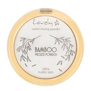 Lovely Bamboo Pressed Powder Transparent Mattifying Face Powder 10g - Maison des fragrances