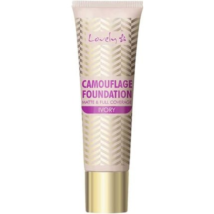 Lovely Camouflage Foundation Matt & Full Coverage - 3 Ivory, 25g - Maison des fragrances