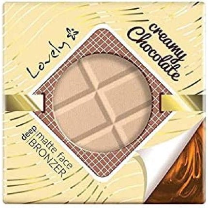 Lovely Creamy Chocolate Deep Matte Face Bronzer - 9g - Maison des fragrances