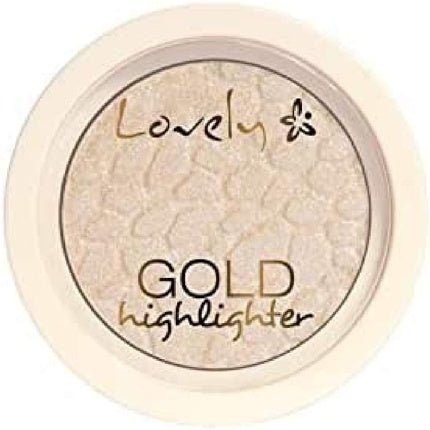 Lovely Gold Highlighter Illuminating Face Powder - Maison des fragrances