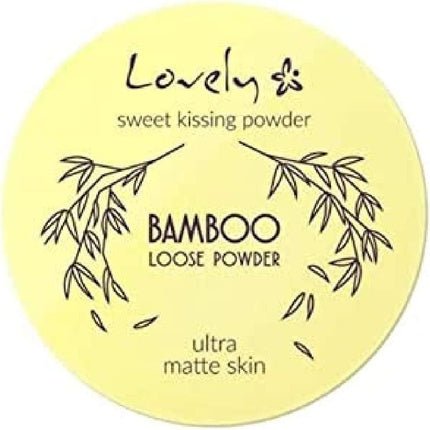 Lovely Sweet Kissing Powder Bamboo Loose Powder Ultra Matte - 5.5g - Maison des fragrances