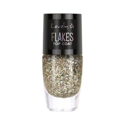 Lovely Top Coat Flakes Nail Polish 1 8ml - Maison des fragrances
