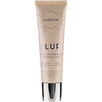 Lumene Blur Smoothing Foundation For All Skin Types Spf15 00 Light Ivory 30ml - Maison des fragrances