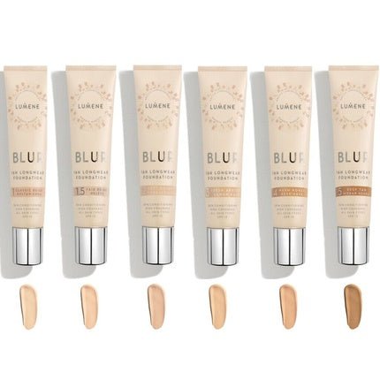 Lumene Blur Smoothing Foundation For All Skin Types Spf15 3 Fresh Apricot 30ml - Maison des fragrances