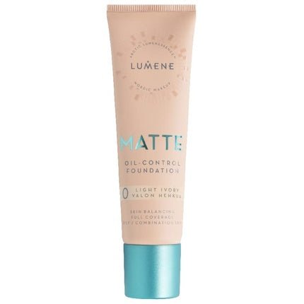 Lumene Matte Oil Control Foundation Light Ivory 30ml - Maison des fragrances