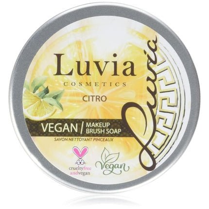 Luvia Cosmetic Brush Soap Essential Citrus Brush Cleaner 100g - Maison des fragrances