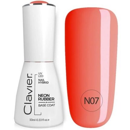 Luxury Neon Rubber Base N07 Red Rainbow - Maison des fragrances