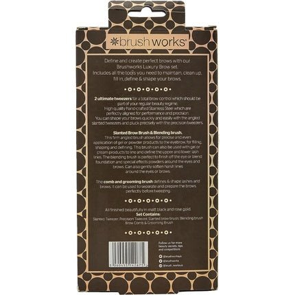Luxury Rose Gold Eyebrow Set - Maison des fragrances