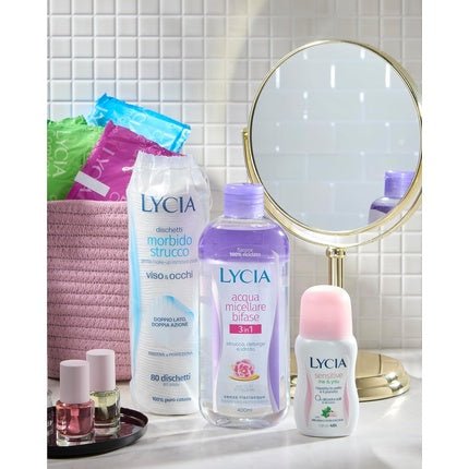 Lycia Micellar Water 3 in 1 Makeup Remover with Lotus Water and Tsubaki Oil 400ml - Maison des fragrances