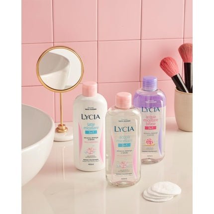 Lycia Micellar Water 3 in 1 Makeup Remover with Lotus Water and Tsubaki Oil 400ml - Maison des fragrances