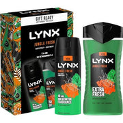 LYNX Jungle Fresh The Wingmen Duo Deodorant Gift Set Body Wash & Body Spray 2 Piece - Maison des fragrances