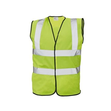 Lynx Plus High Visibility Safety Vest Yellow Size XL - Maison des fragrances