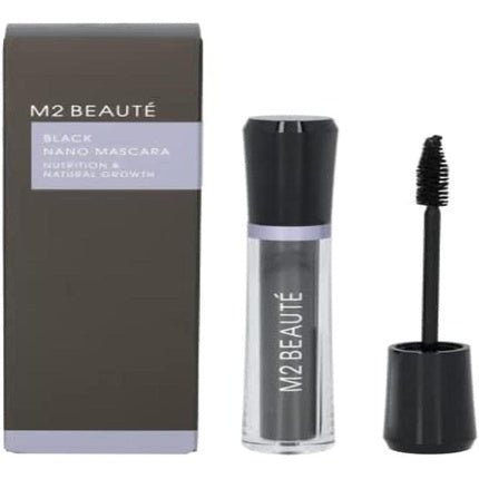 M2 Beaute Black Nano Mascara Nutrition & Natural Growth - 6ml - Maison des fragrances