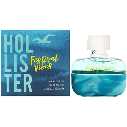 Hollister Festival Vibes Eau de Toilette (EDT) Homme 100ml