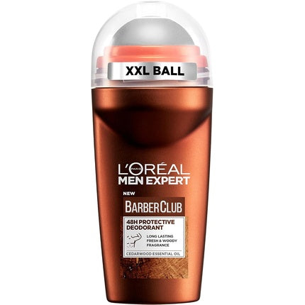 L'Oréal Men Expert Barber Club Deodorant Cedarwood Fragrance Roll-On 50ml L'Oréal