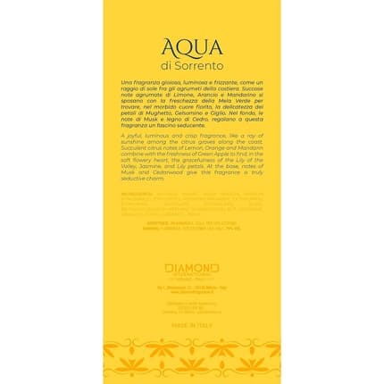 Acqua Di Sorrento Aqua Di Sorrento Partenope Eau de Parfum (EDP) Mixte 1005ml