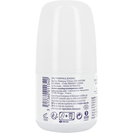 Eau Thermale Jonzac Jonzac Hypoallergenic Deodorant 24h Freshness High Tolerance Déodorant (Déo) Mixte 50ml