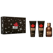 Dsquared2 Dsquared Wood Set - , Shower Gel , After Shave Balm Coffret (Coffret) Mixte 100ml