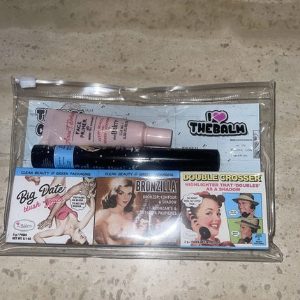 THE BALM Travel Size Favorites! Bronzer, Highlighter, Blush, Face Primer, Mascara!