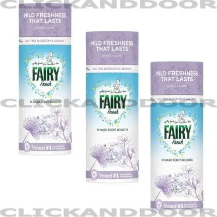 Fairy Fresh in Wash Scent Booster Beads Silk Tree Blossom & Jasmine 176g Fairy