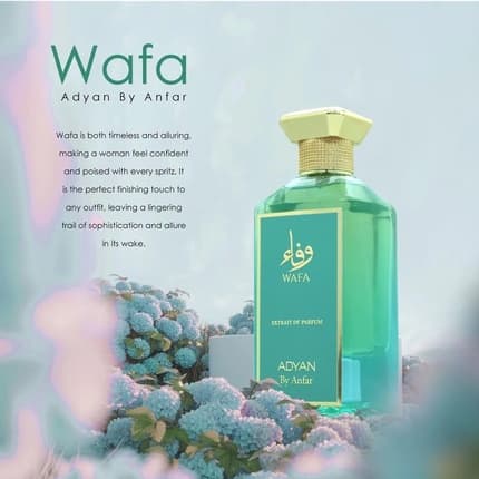 Ajmal Wafa Citrus Amber Floral Arabian Perfume Eau de Parfum (EDP) Mixte 100ml